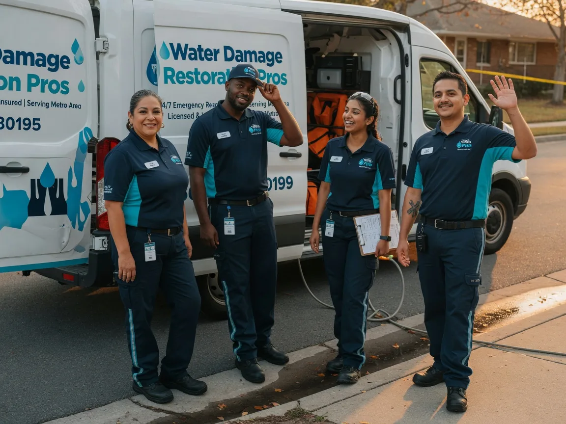 Water Damage Restoration company in Huffman, TX
